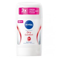 Nivea - Dry Comfort 48H - Anti-Perspirant - Antyperspirant w sztyfcie dla kobiet - 50 ml  
