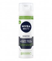 Nivea - Men - Sensitive - Shaving Foam Instant Protection - Łagodząca pianka do golenia dla mężczyzn - 200 ml