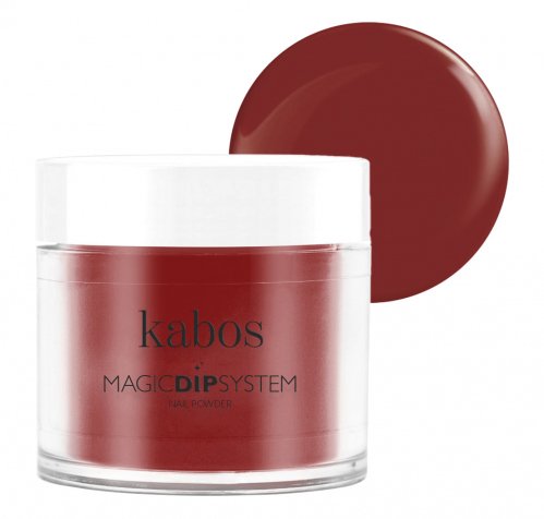 Kabos - MAGIC DIP SYSTEM - Nail Powder - Proszek do manicure tytanowego - 20 g - 34 TRUE RED