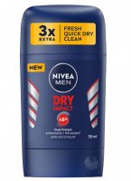 Nivea - Men - Dry Impact 48H - Anti-Perspirant - Antyperspirant w sztyfcie dla mężczyzn - 50 ml  
