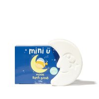 Mini U - Moon Bath Bomb - Kula do kąpieli dla dzieci - Księżyc - 120 g 