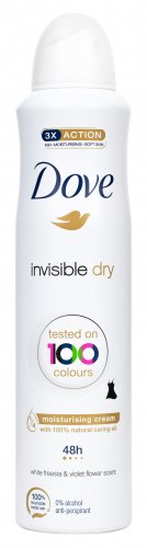 Dove - INVISIBLEDRY - Clean Touch - 48h Anti-Perspirant - Spray Antiperspirant - 250 ml