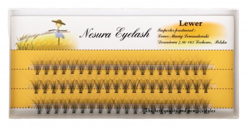 Nesura Eyelash - Tufts of artificial eyelashes - Premium - 10 mm