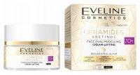 Eveline Cosmetics - Ceramides & Retinol Face Oval Modelling Cream-Lifting 70+ Ceramidy & Retinol - Modelujący owal twarzy krem lifting - 50 ml