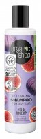 ORGANIC SHOP - Volumizing Shampoo for Oily Hair - Wegański szampon do włosów przetłuszczających się zwiększający objętość - Figa & Dzika róża - 280 ml