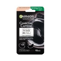 Garnier - Charcoal Caffeine Depuffing Eye Mask - Płatki pod oczy redukujące opuchliznę 