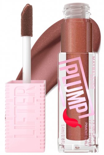 MAYBELLINE - LIFTER PLUMP - Lip Gloss - 5,4 ml - 007 Cocoa Zing