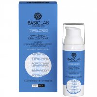 BASICLAB - COMPLEMENTIS - Moisturizing Cream With Ectoin - Nawilżający krem z ektoiną, 3% seryny, 2% kwasu poliglutaminowego, aminokwasami NMF - Nawodnienie i ukojenie - 50 ml 