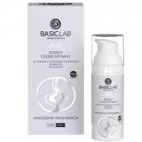 BASICLAB - INTIMIS - Soothing intimate oil with 5% milk thistle esters, bisabol and phytosterols - Soothing and regeneration - 50 ml 