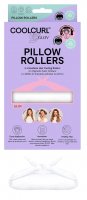 GLOV - COOL CURL - Pillow Rollers - Heatless Hair Curling Rollers - Set of 4 cold hair curling rollers - White