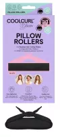 GLOV - COOL CURL - Pillow Rollers - Heatless Hair Curling Rollers - Zestaw 4 wałków do kręcenia włosów na zimno - Black