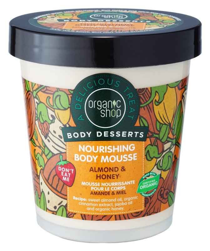 Almond Honey Body Mousse – Odżywczy mus do ciała 450 ml