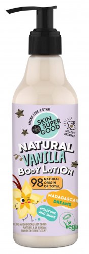 ORGANIC SHOP - SKIN SUPER GOOD - Natural Vanilla Body Lotion - Vanilla - 250 ml
