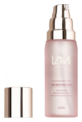LAMI Cosmetics - THE BASE FOR GLOW - Moisturizing Make Up Spray - Nawilżająca mgiełka do makijażu - 100 ml