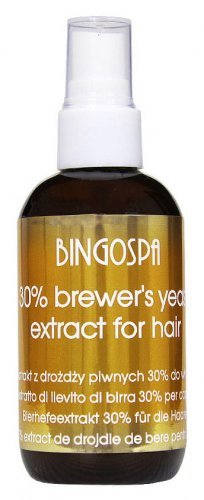 BINGOSPA - 30% Brewer's Yeast Extract for Hair - Ekstrakt z drożdży piwnych 30% do włosów - 100 ml