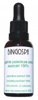 BINGOSPA - Celandine Extract 100% - Glistnik jaskółcze ziele - Ekstrakt 100% na kurzajki i brodawki - 30 ml