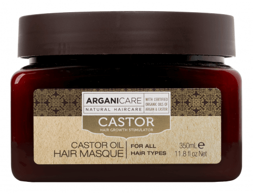 ARGANICARE - CASTOR - CASTOR OIL - HAIR MASQUE - Hair Mask with Argan and Castor Oil - 350 ml