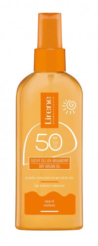Lirene - Dry Argan Oil - Suchy olejek arganowy SPF50 - 150 ml 
