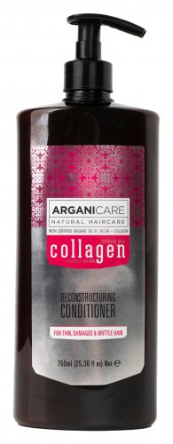 ARGANICARE - COLLAGEN - RECONSTRUCTURING CONDITIONER - Odżywka z kolagenem do cienkich i łamliwych włosów - 750 ml