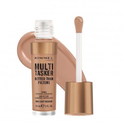 Rimmel - Multi Tasker Better Than Filters - Rozświetlająca baza 3w1 - 30 ml  - 004 LIGHT MEDIUM