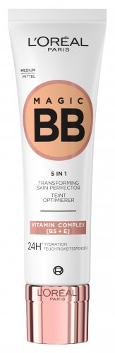 L’Oréal - BB C'EST MAGIC - Krem BB do twarzy 5w1 - SPF20 - 30 ml - MEDIUM