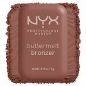 NYX Professional Makeup - Buttermelt Bronzer - Bronzer do twarzy - 5 g  - 05 BUTTA OFF - 05 BUTTA OFF