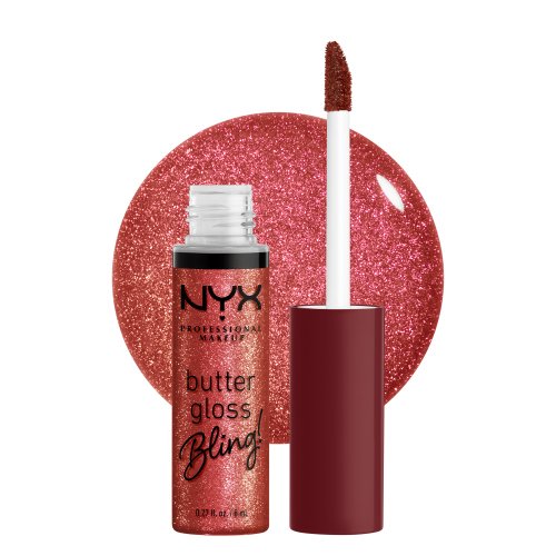 NYX Professional Makeup - Butter Gloss Bling! - Błyszczyk do ust - 8 ml  - 07 BIG SPENDER