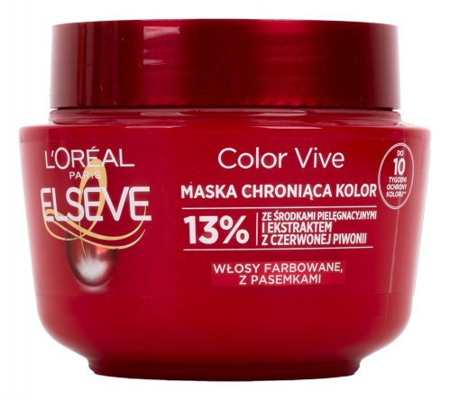 L'Oréal - ELSEVE - COLOR VIVE - Protective Mask for Colored Hair - 300 ml