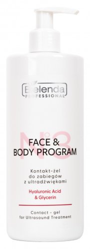 Bielenda Professional - Contact-gel For Ultrasound Treatment - Kontakt-żel do zabiegów z ultradźwiękami - 500 g