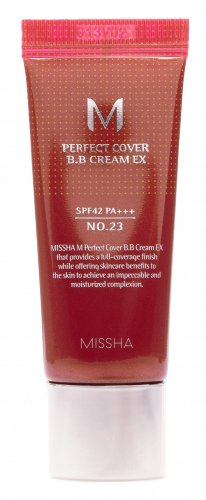Missha - Perfect Cover BB Cream - Krem BB SPF42 PA+++ - 20 ml - No.23 Natural Beige