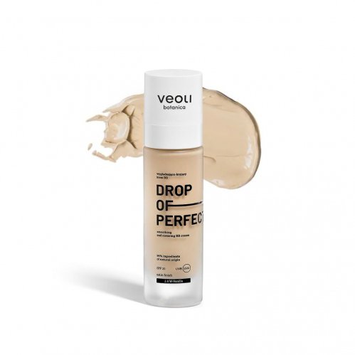 Veoli Botanica - Drop Of Perfection - Smoothing And Covering BB Cream - Wygładzająco-kryjący krem BB z SPF20 - 30 ml - 2.0 W-Vanilia
