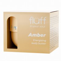 FLUFF - In Your Soul - Amber - Energizing Body Butter - Body butter with amber extract - Energizing - 150 ml  