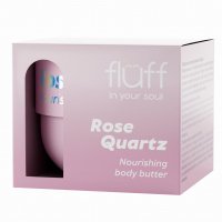 FLUFF - In Your Soul - Rose Quartz - Nourishing Body Butter - Body butter with rose quartz - 150 ml  