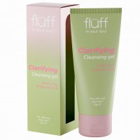 FLUFF - In Your Soul - Clarifying - Cleansing Gel - Żel do mycia twarzy z glinką zieloną i kwasem glikolowym - 100 ml 