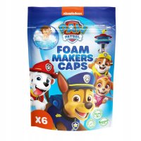 Paw Patrol - Foam Makers Caps - Bath Foam Makers - 6 x 16 g  
