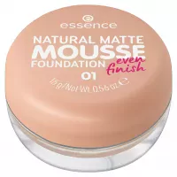 Essence - Natural Matte Mousse Foundation - Foundation with a natural, matte finish - 16 g