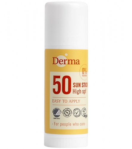 Derma - Sun Stick SPF50 - Protective face stick - 18 ml