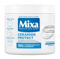 Mixa - CERAMIDE PROTECT - Moisturizing & Protective Cream - Nawilżający krem ochronny - Skóra bardzo sucha - 400 ml