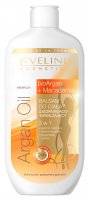 Eveline Cosmetics - ARGAN OIL BALM - Firming and moisturizing body lotion with argan oil and macadamia - 350 ml