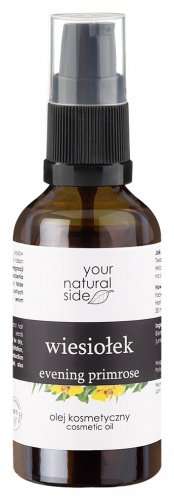 Your Natural Side - Evening Primrose Cosmetic Oil - 100% naturalny olej z wiesiołka - 10 ml 
