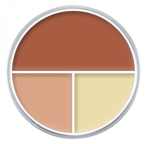 KRYOLAN - Ultra Foundation Trio - Kółko podkładów kryjących do twarzy - 40 g - 5