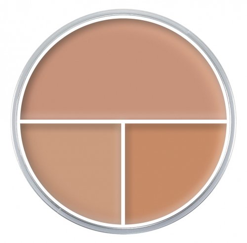 KRYOLAN - Ultra Foundation Trio - Kółko podkładów kryjących do twarzy - 40 g - 2 P