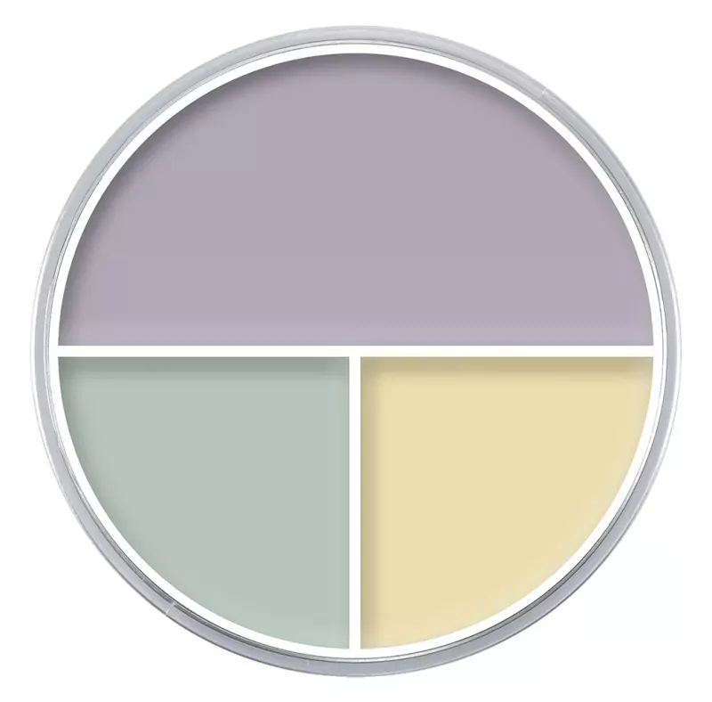 Палетка тональных основ Kryolan Ultra Foundation Trio, 3 оттенка