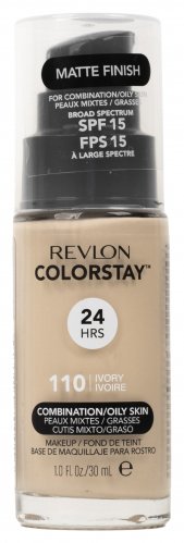 REVLON - COLORSTAY™ FOUNDATION - Foundation for combination and oily skin - SPF15 - 30 ml - 110 - IVORY