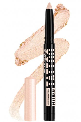 MAYBELLINE - COLOR TATTOO 24H EYE STIX - Cień do powiek w kredce - 1,4 g - 10 I AM SHINING