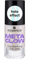 Essence - META GLOW Transforming Top Coat - Lakier nawierzchniowy z efektem holograficznym - 8 ml