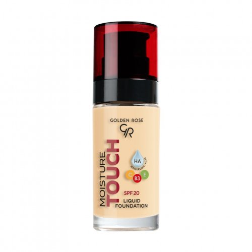 Golden Rose - Moisture Touch Liquid Foundation - SPF20 - 30 ml - 103