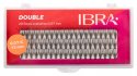 Ibra - DOUBLE FLARES EYELASH - KNOT-FREE - Double volume eyelash tufts  - 13 mm - 13 mm