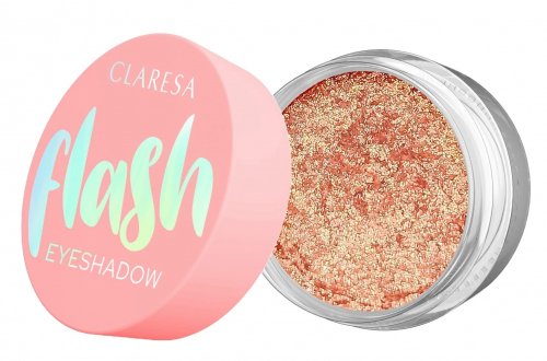 Claresa - Flash Eyeshadow - Sparkling Eye Shadow - 3 g  - 06 SUMMER SUNSET