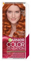 GARNIER - COLOR SENSATION - Trwały krem koloryzujący do włosów - 7.40 Miedziany Blond